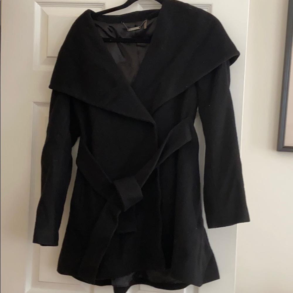 Trina Turk Front Tie Peacoat